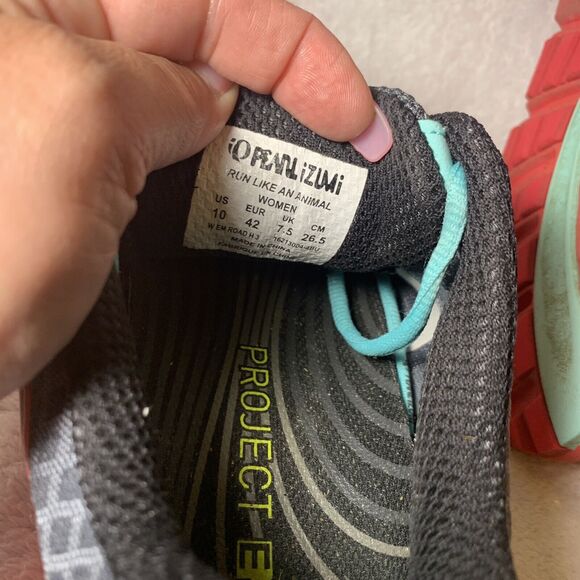 Pearl Izumi Women's Size 10 EM Road H3 16213004-4BU Gray Pink Running Shoes - Picture 4 of 8